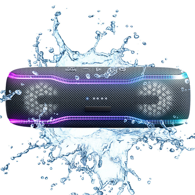 Wholesale Colorful Outdoor Waterproof Laptop Speaker RGB LED Flashing Light Party High Quality Wireless Bluetooth Speaker