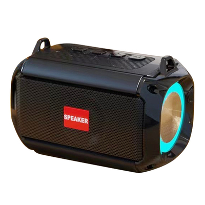 2021 Mini Bluetooth 5.0 LED Flashing Light Speaker With LED Lights RGB Radio Portable Speaker With Colorful RGB Lighting