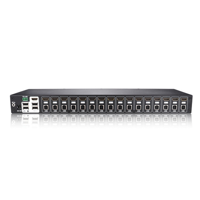 Mini System 60Hz 150m Support EDID HDMI KVM Supplement with 16x1 HDMI KVM Multifunctional Switch